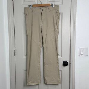 Columbia Omni Shield Advanced Repellency Pants Womens 12 Tan Hiking Camping